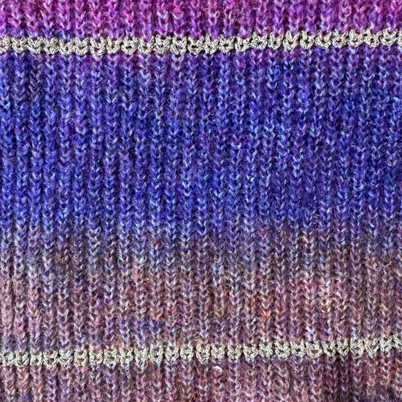 OMBRÉ MULTI COLOR SWEATER - Picture 8 of 10
